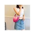 Heart Zipper PU Shoulder Bags