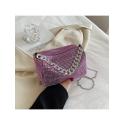 Chain Shiny PU Satchels Bags