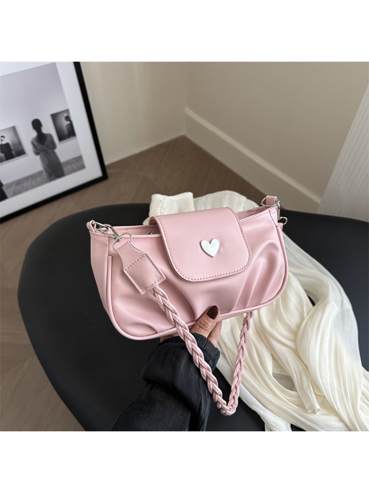 Heart PU Shoulder Bags