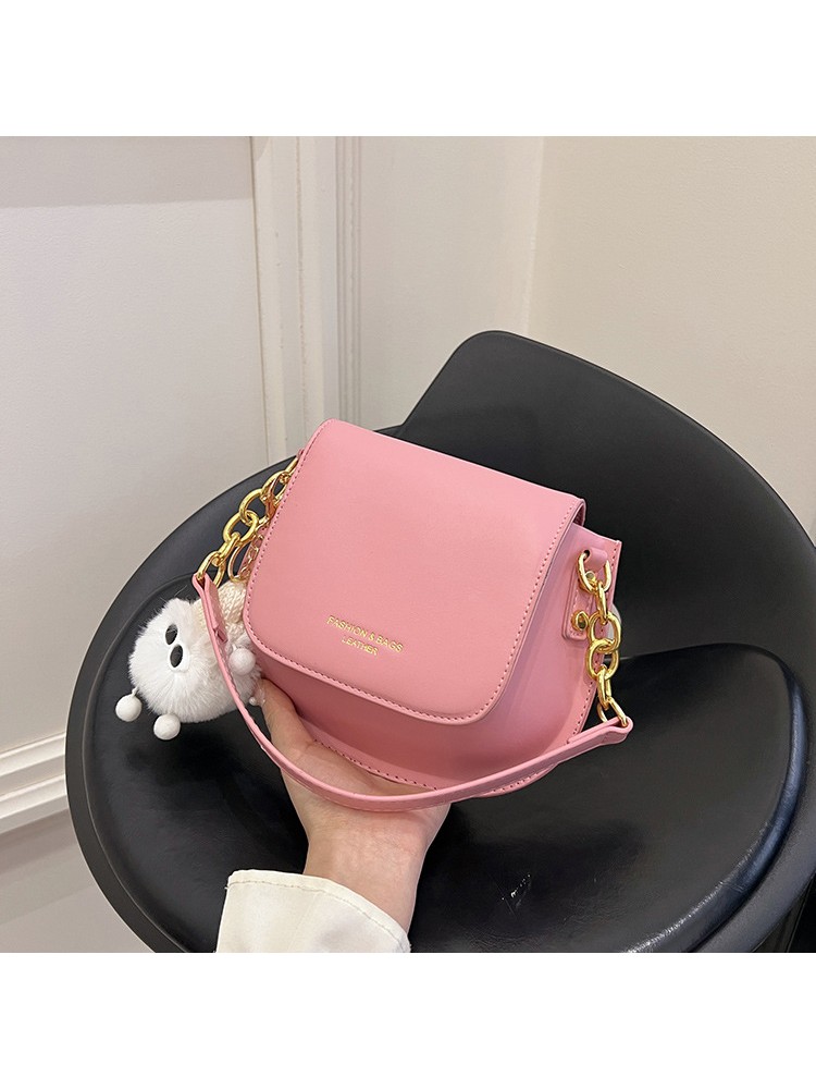 Chain PU Magnetic Closure Shoulder Bags